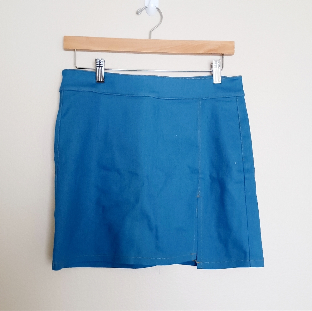Skylar + Madison Denim Blue Skirt